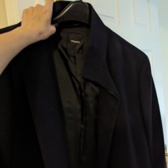 Theory Navy coat - Picture 3 of 5